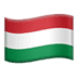 🇭🇺 flag: Hungary display on Apple